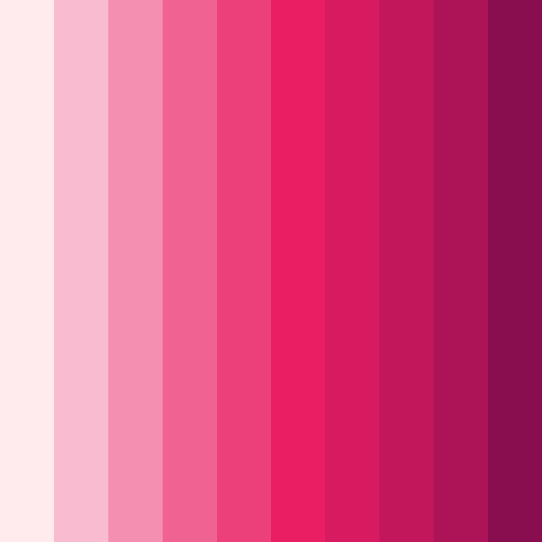 Download soft pink color palette PNG image (square)