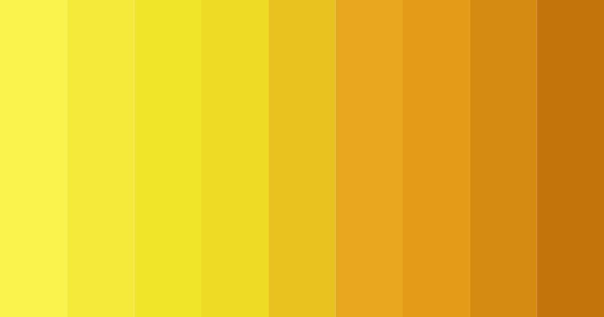 Download golden sunburst color palette PNG image (landscape)