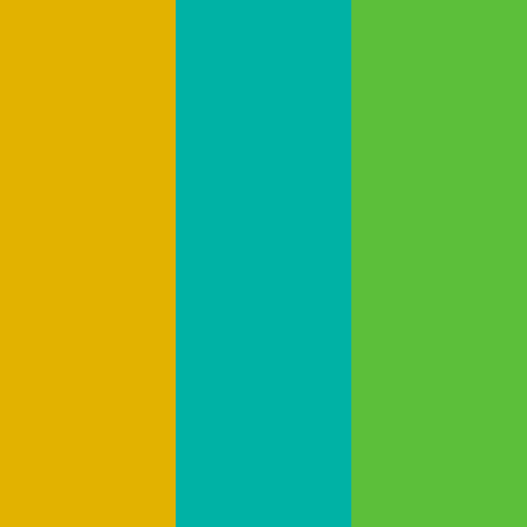 Download tropical radiance color palette PNG image (square)