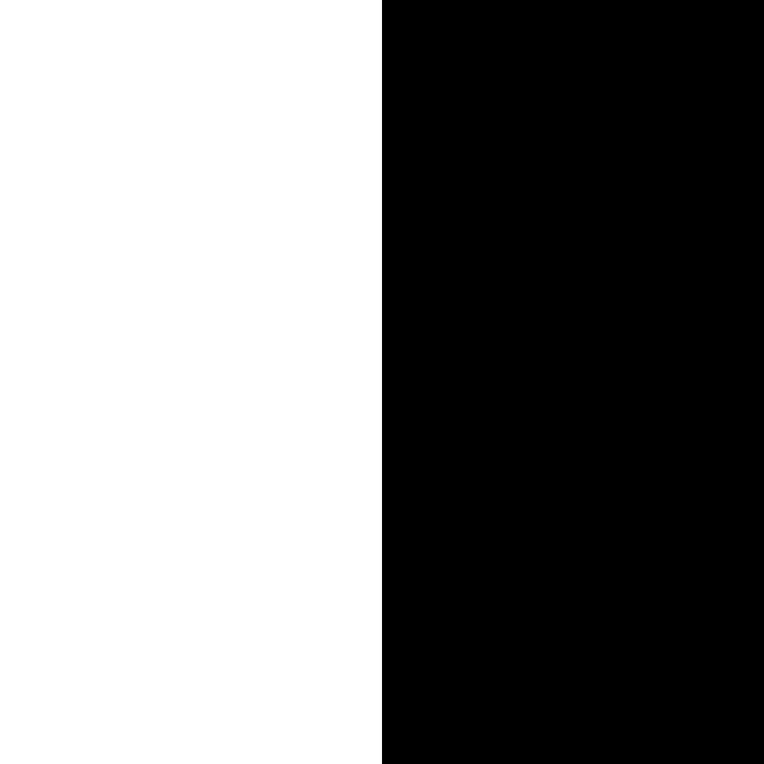 Download black and white contrast color palette PNG image (square)