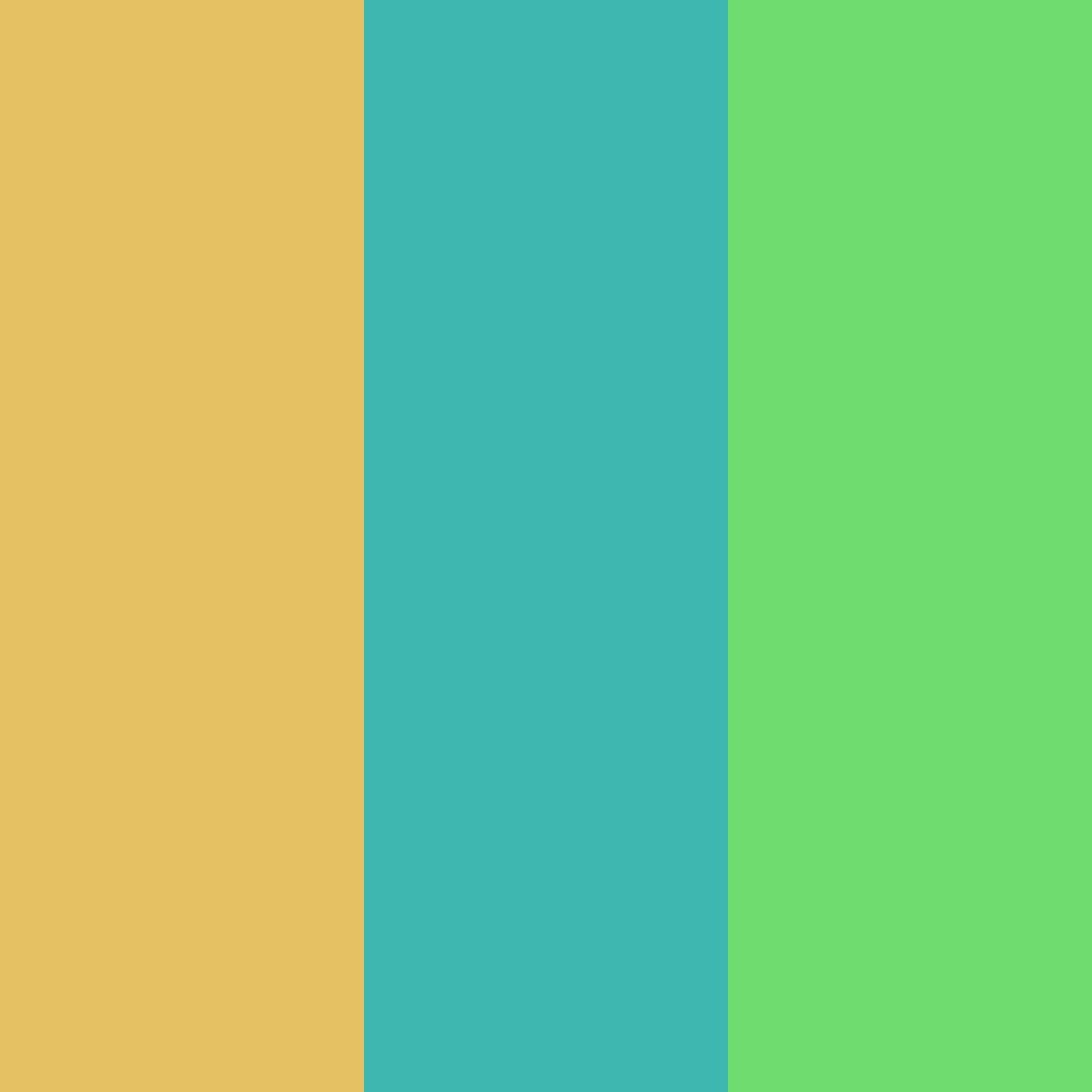 Download tropical radiance color palette PNG image (square)