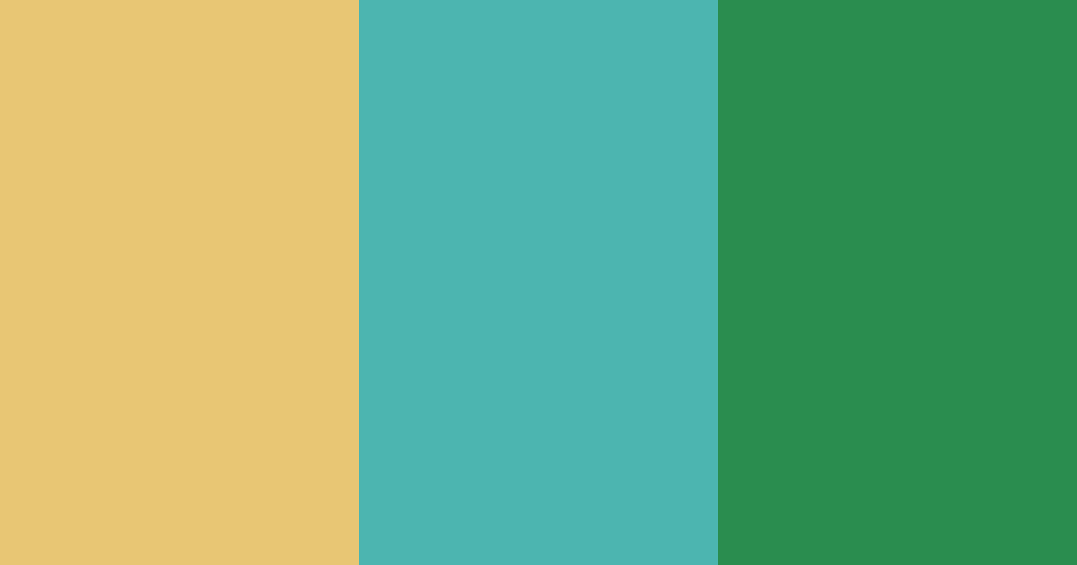 Download tropical radiance color palette PNG image (landscape)