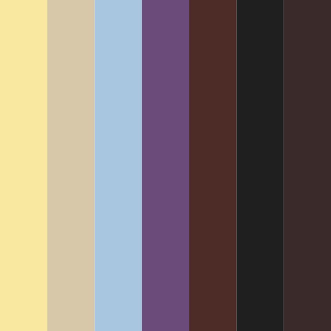 Download mystery under the moonlight color palette PNG image (square)