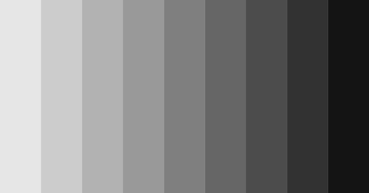 Download shades of obsidian color palette PNG image (landscape)