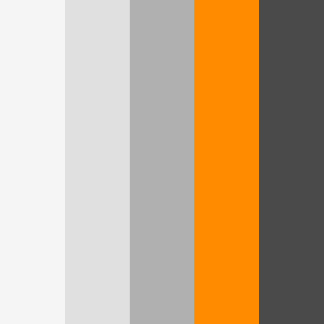 Download orange industrial color palette PNG image (square)
