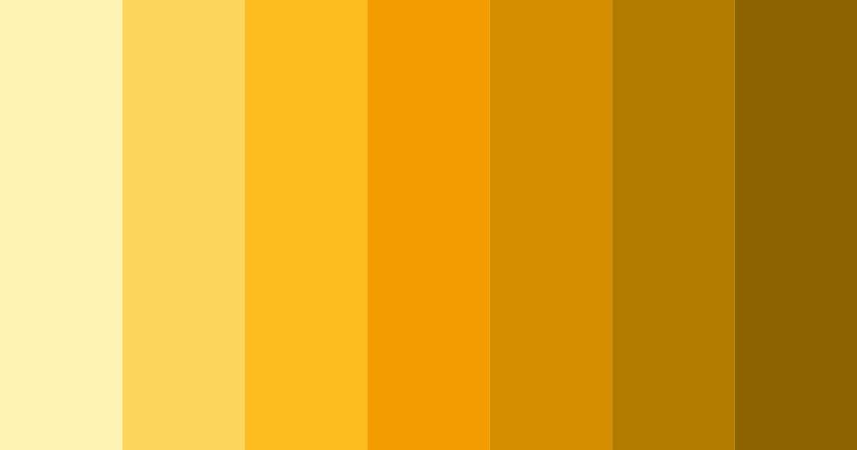 Download golden horizon color palette PNG image (landscape)