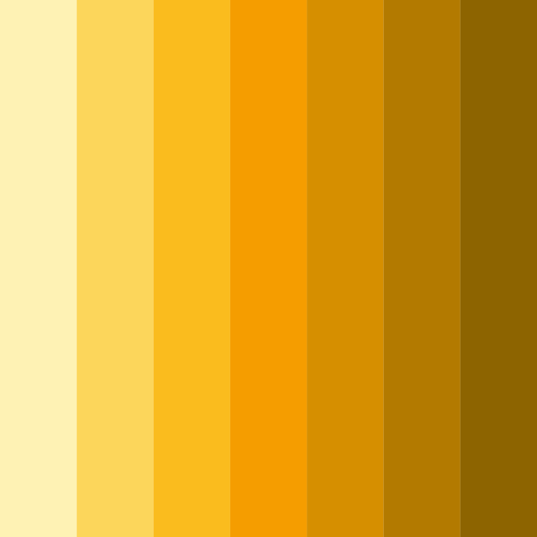 Download golden horizon color palette PNG image (square)