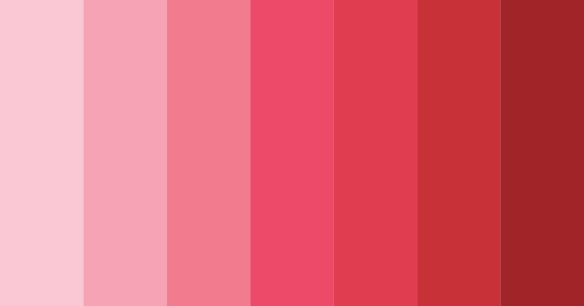 Download blushing vividness color palette PNG image (landscape)