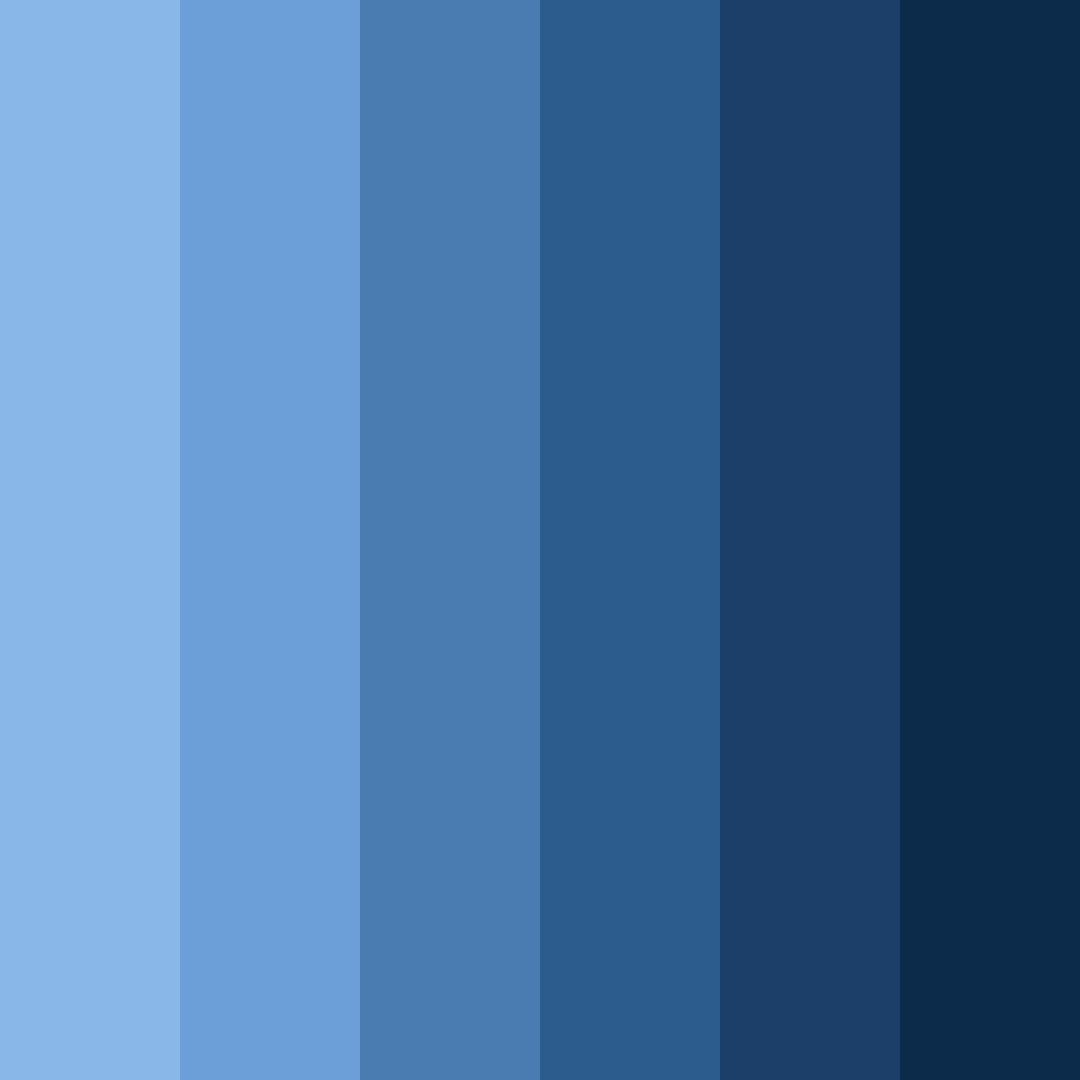 Download dark blue depths color palette PNG image (square)