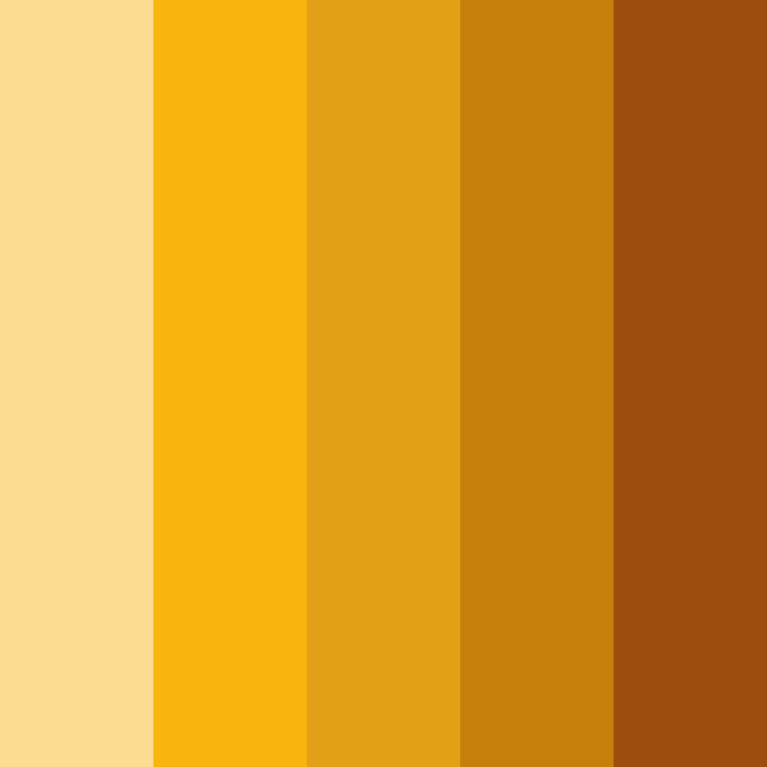 Download golden reds color palette PNG image (square)