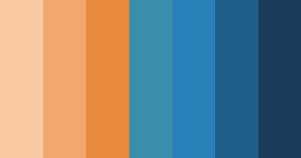 Download sunset serenity color palette PNG image (landscape)