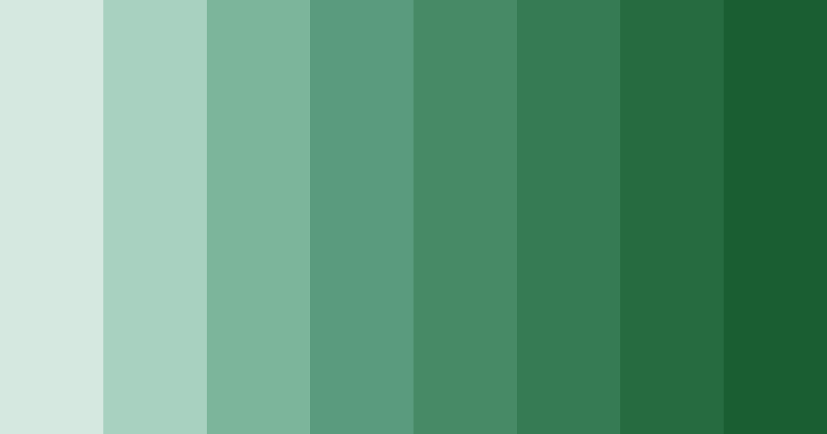 Download verdant serenity color palette PNG image (landscape)