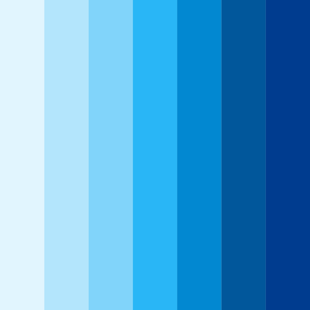 Download aquatic energy color palette PNG image (square)