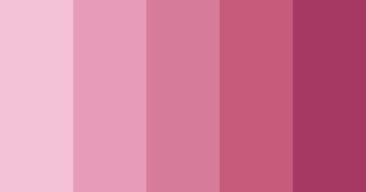 Download soft pink color palette PNG image (landscape)