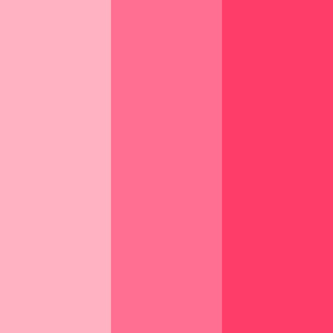 Download blushing rose symphony color palette PNG image (square)