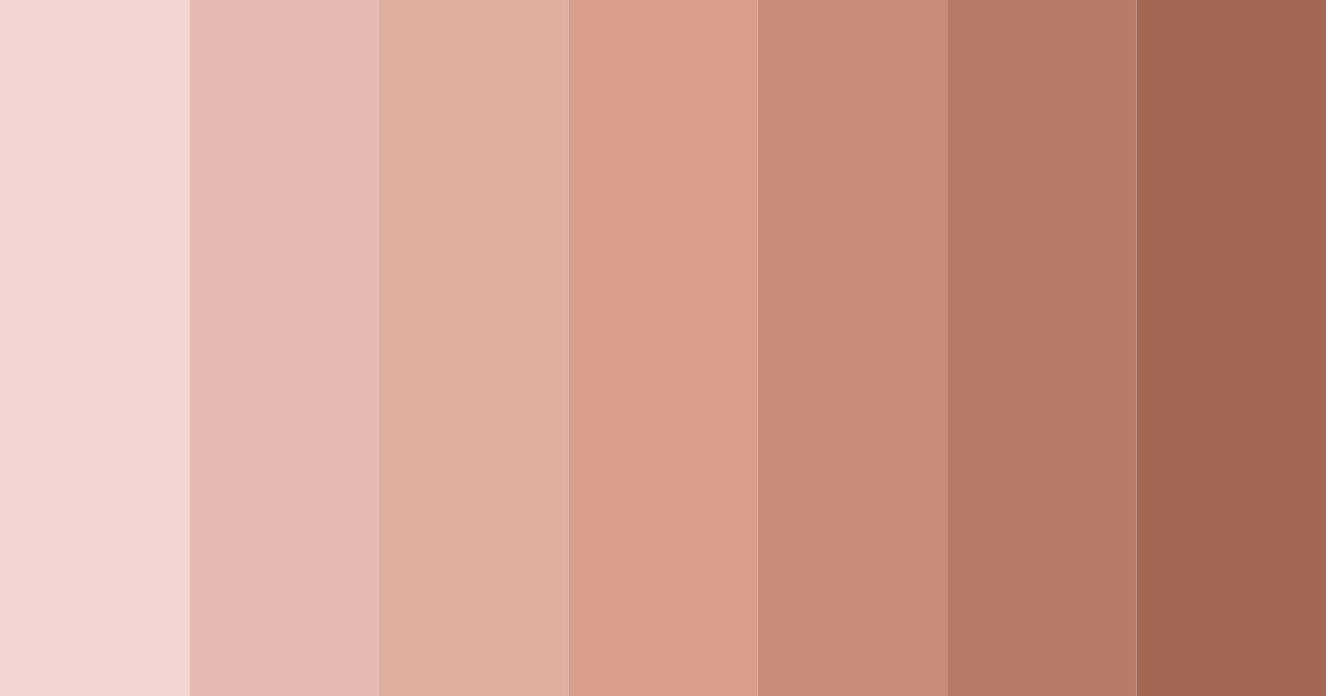 Download blushing earthtones color palette PNG image (landscape)
