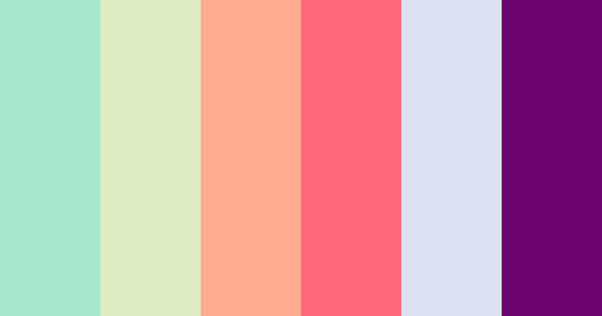 Download verdant dreams color palette PNG image (landscape)
