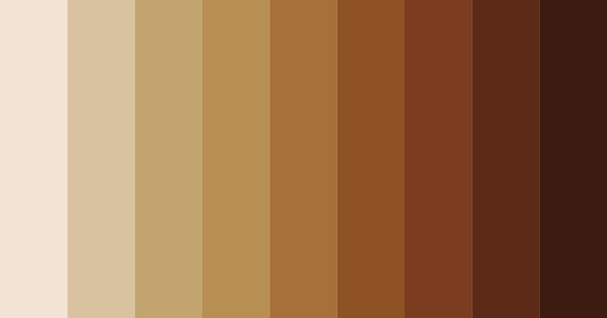 Download desert brown color palette PNG image (landscape)