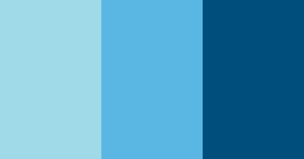 Download deep blue ocean color palette PNG image (landscape)
