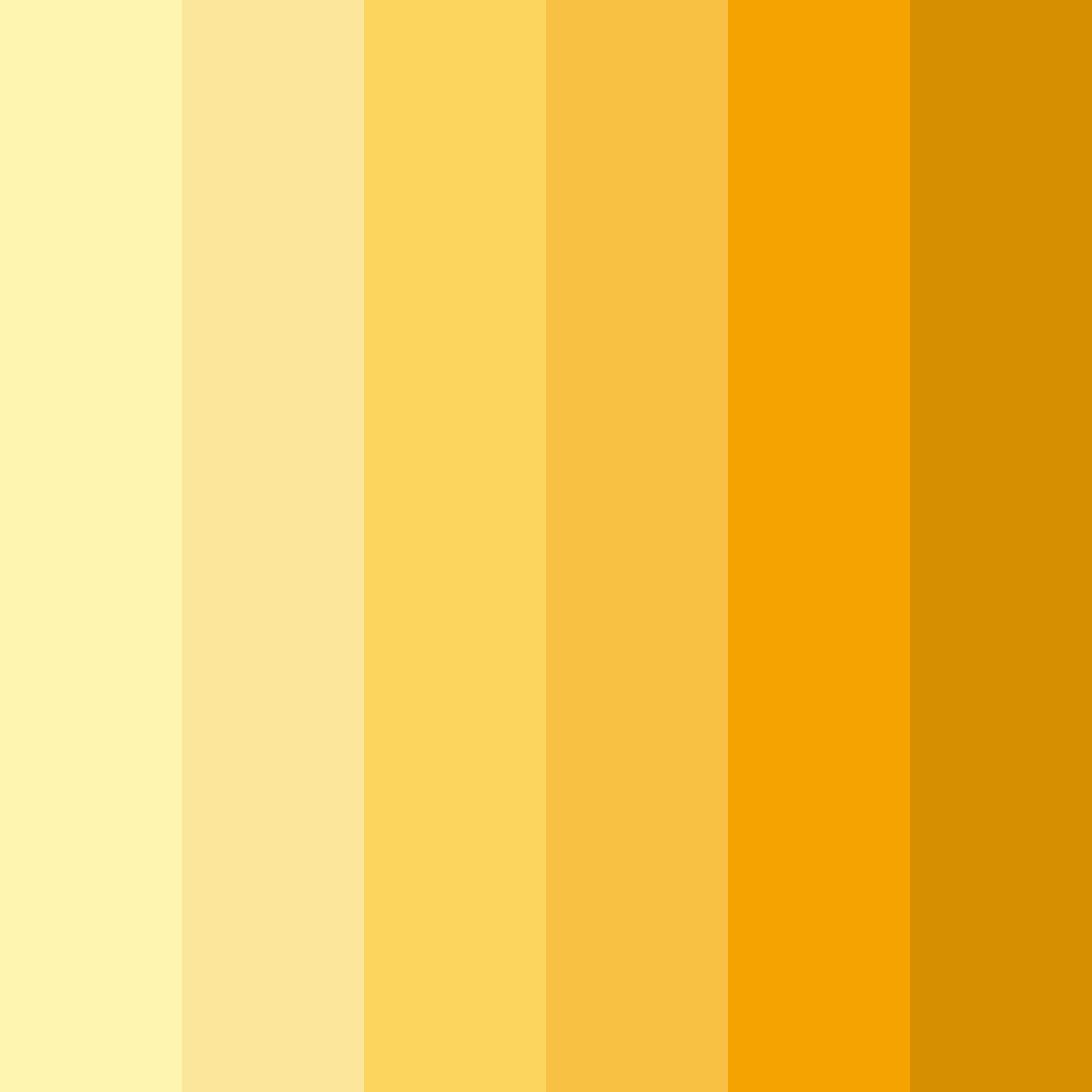 Download sun-kissed citrus color palette PNG image (square)
