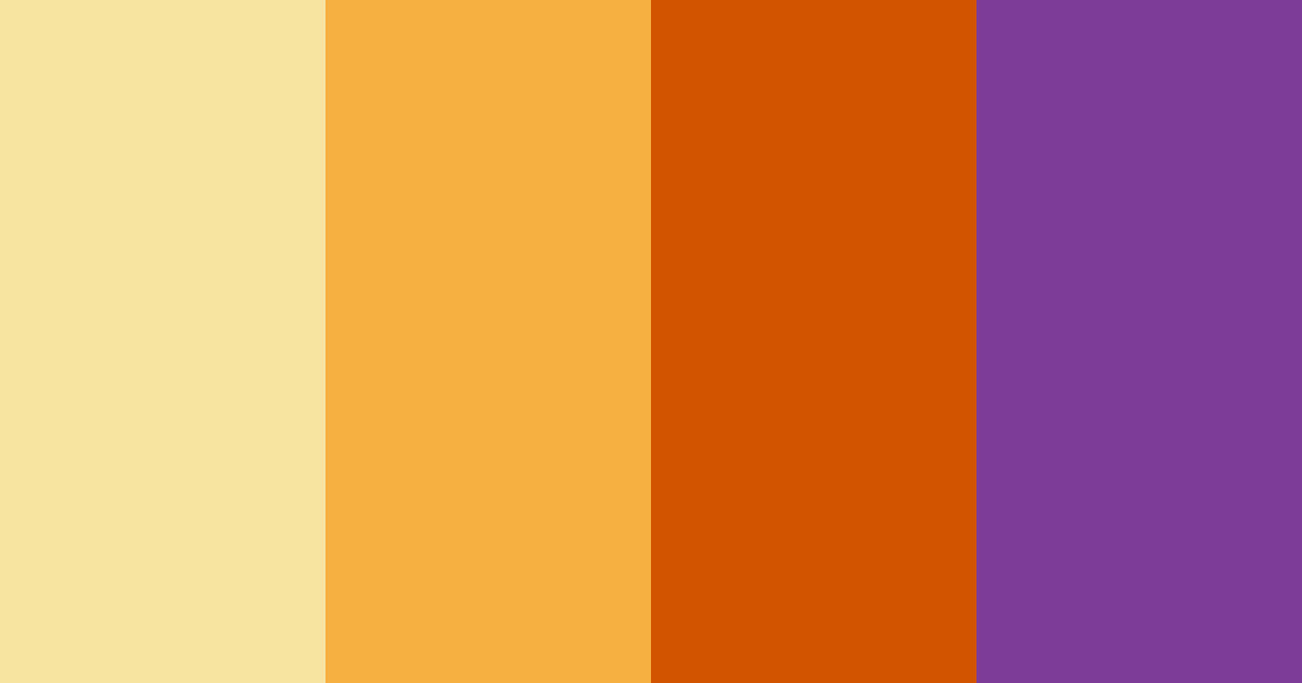 Download ember elegance color palette PNG image (landscape)