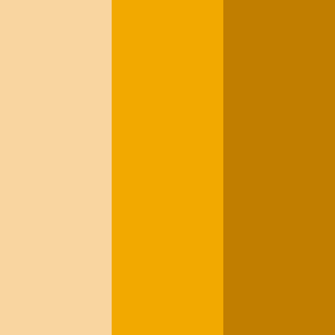 Download golden sunset color palette PNG image (square)