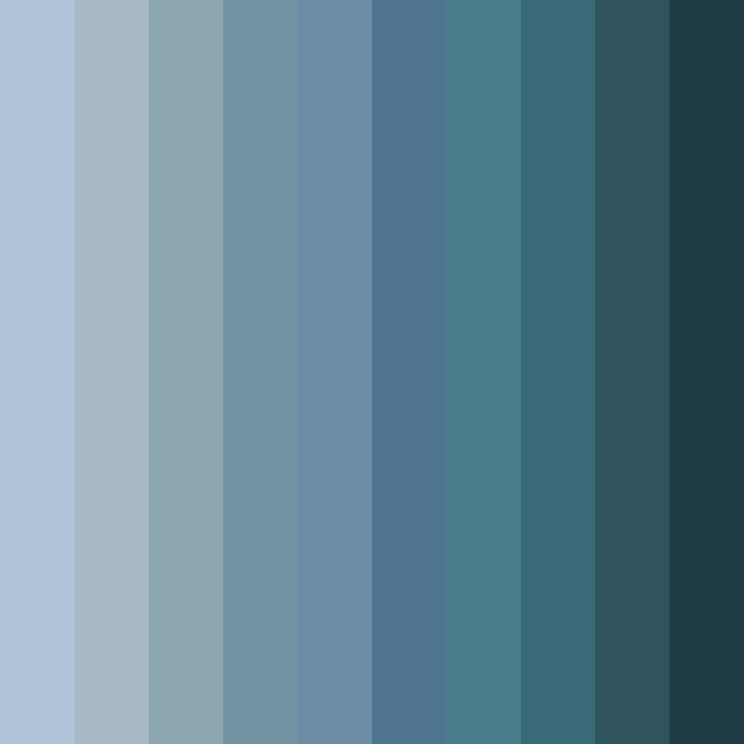 Download mist over water color palette PNG image (square)