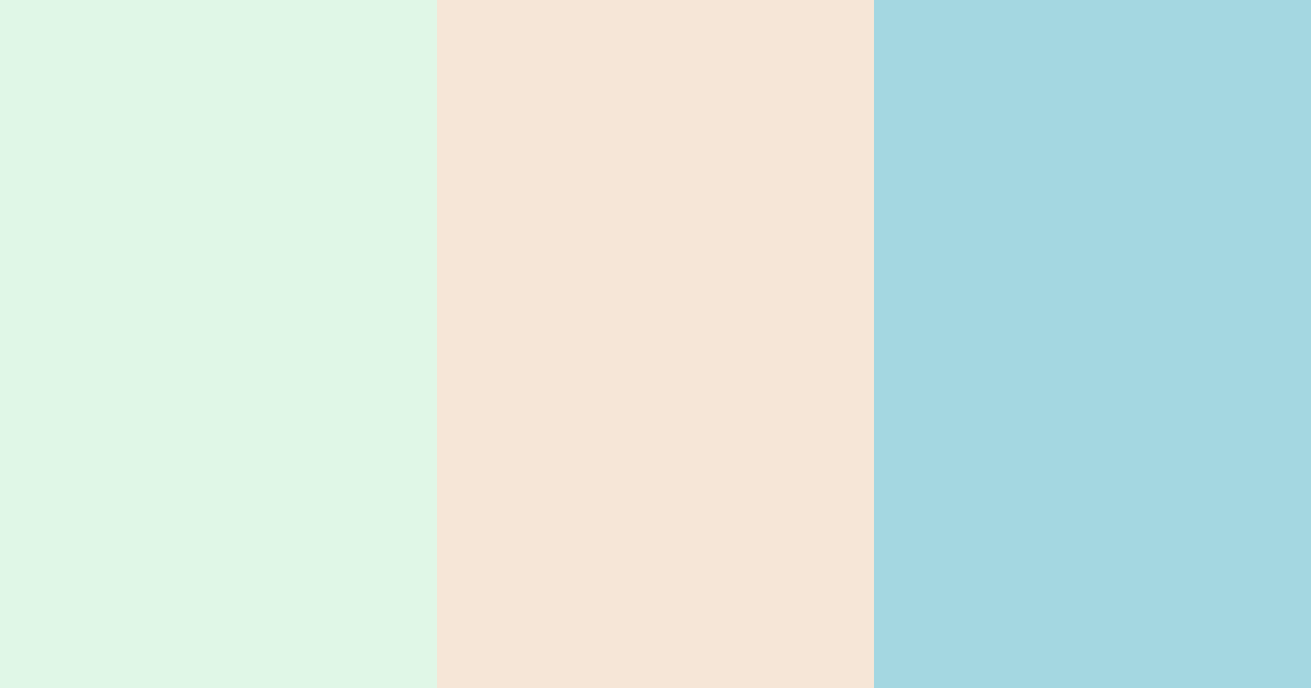 Download shades of blue green color palette PNG image (landscape)