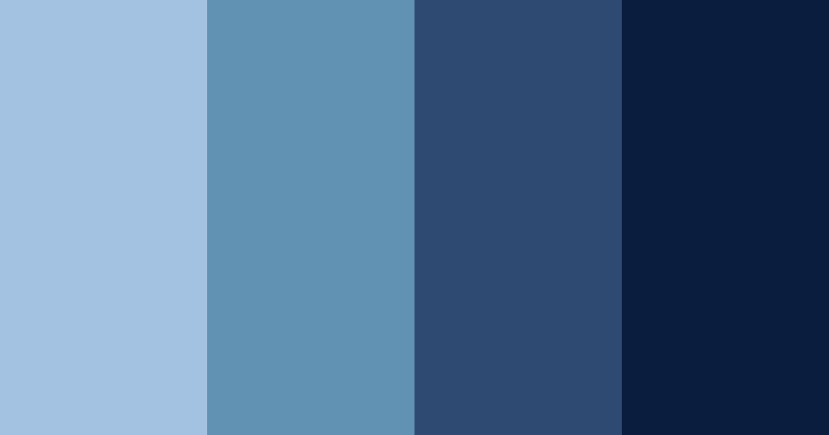 Download shades of navy color palette PNG image (landscape)