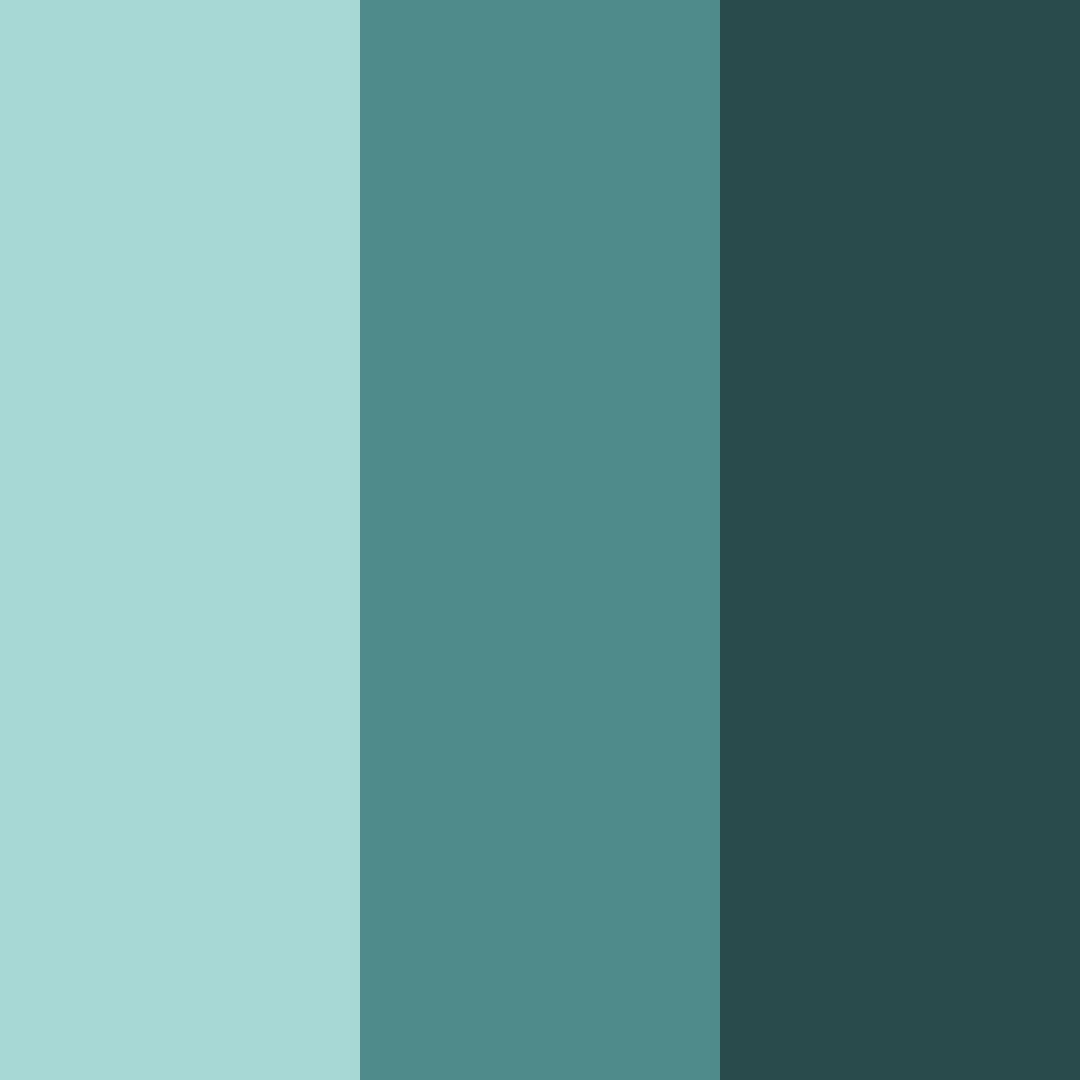 Download dark turquoise and grey color palette PNG image (square)