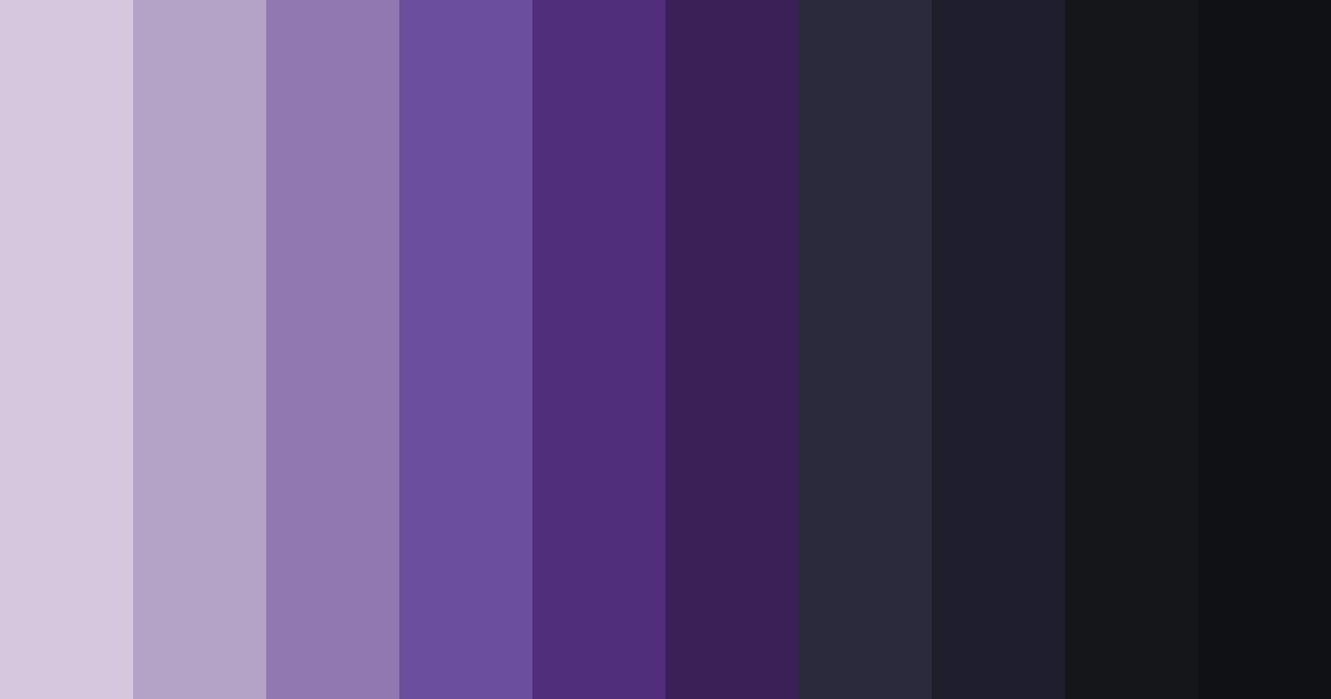 Download mystic twilight color palette PNG image (landscape)
