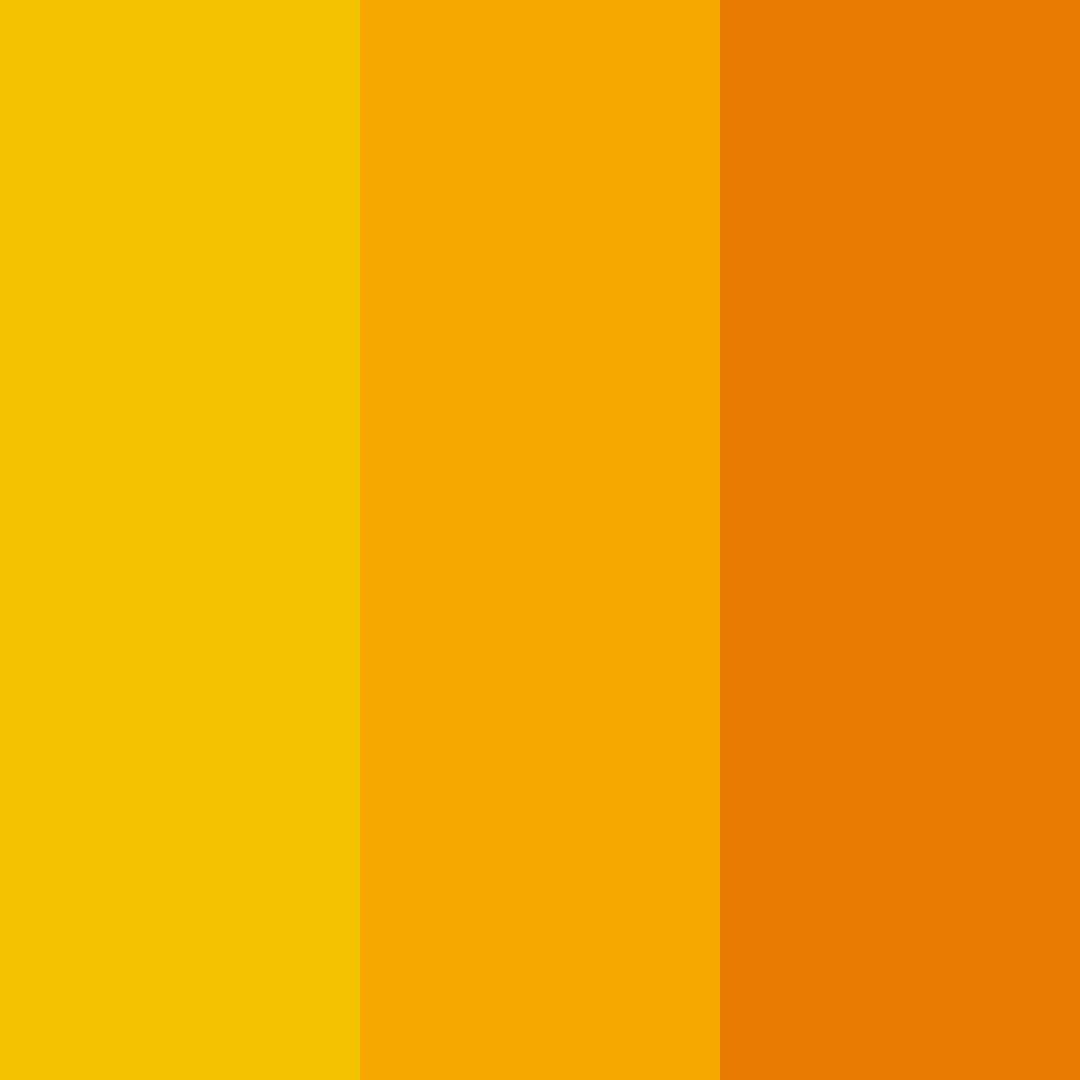 Download golden dynamo color palette PNG image (square)