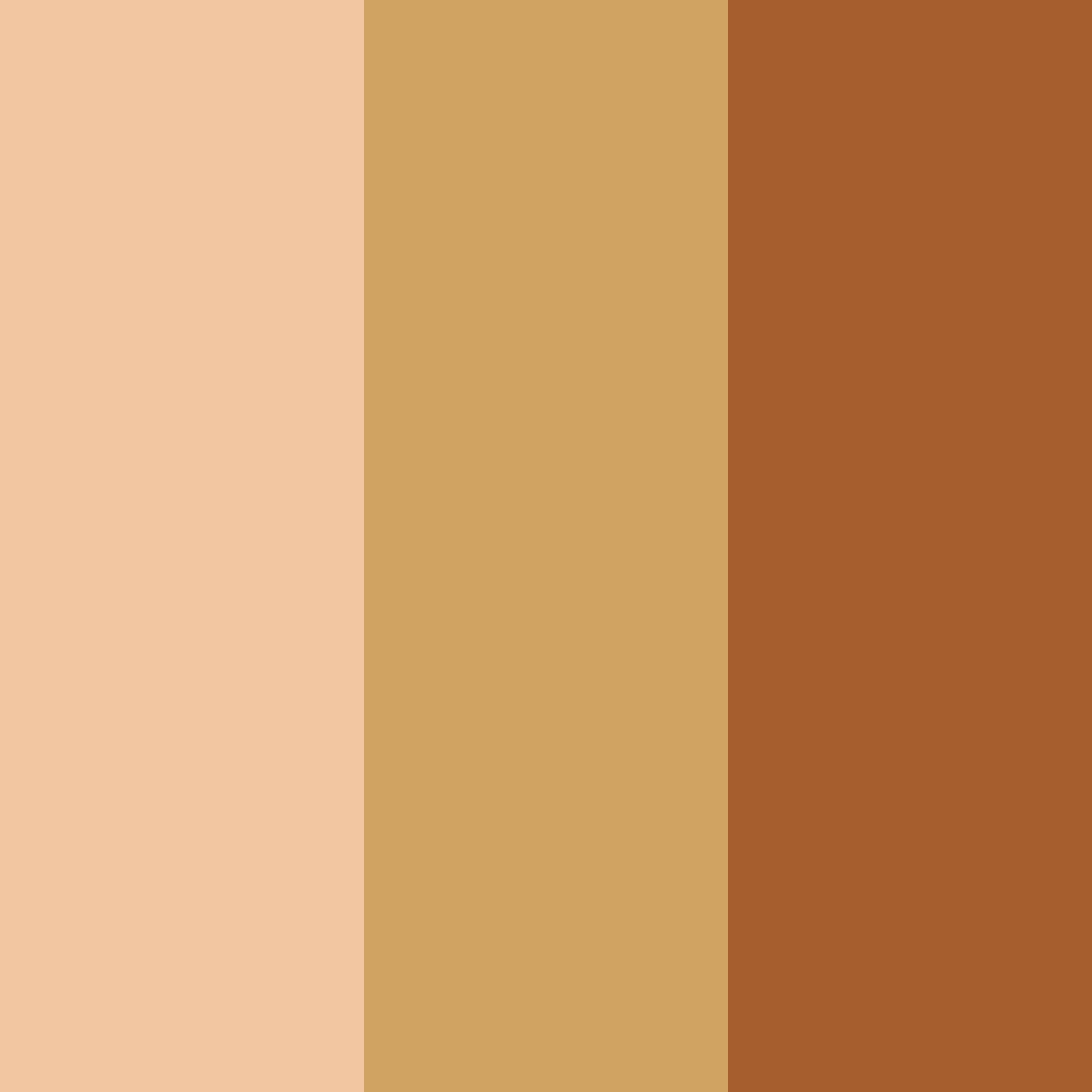 Download desert sunrise color palette PNG image (square)