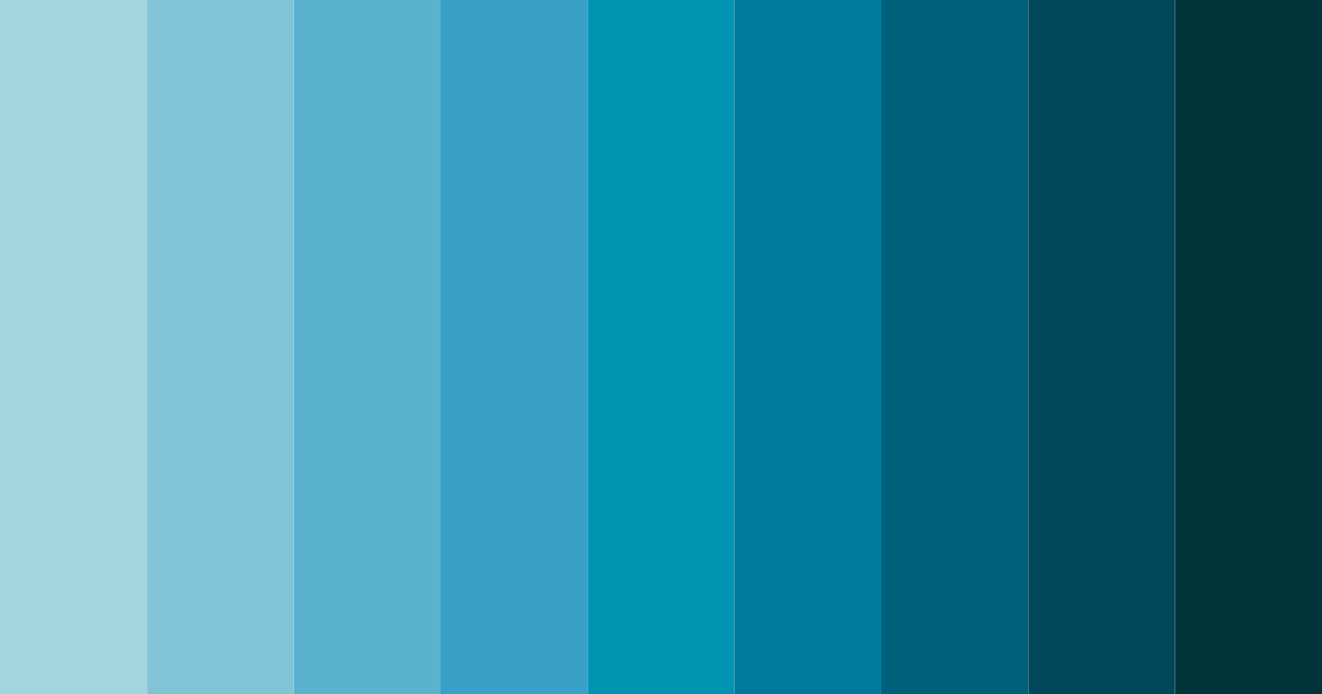 Download refreshing blue color palette PNG image (landscape)