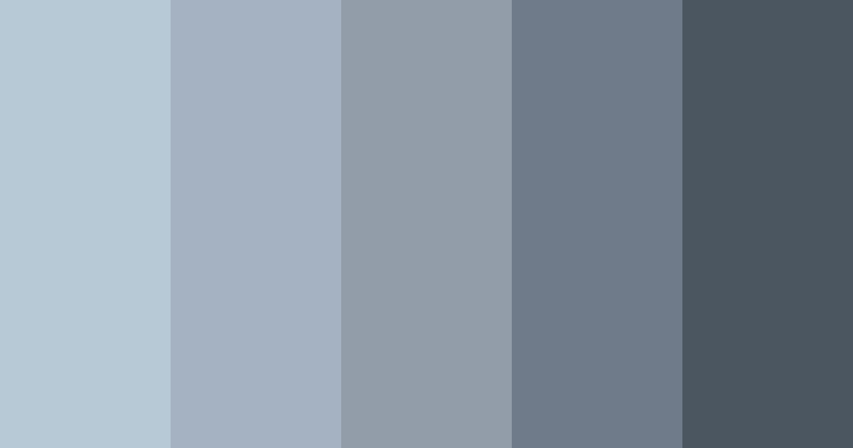 Download dark blue color palette PNG image (landscape)