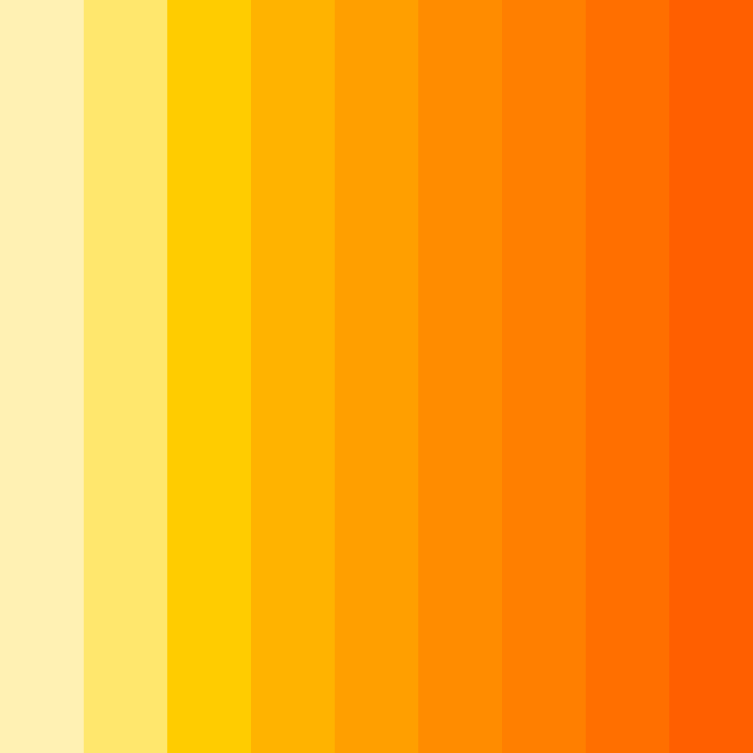 Download bright yellow color palette PNG image (square)
