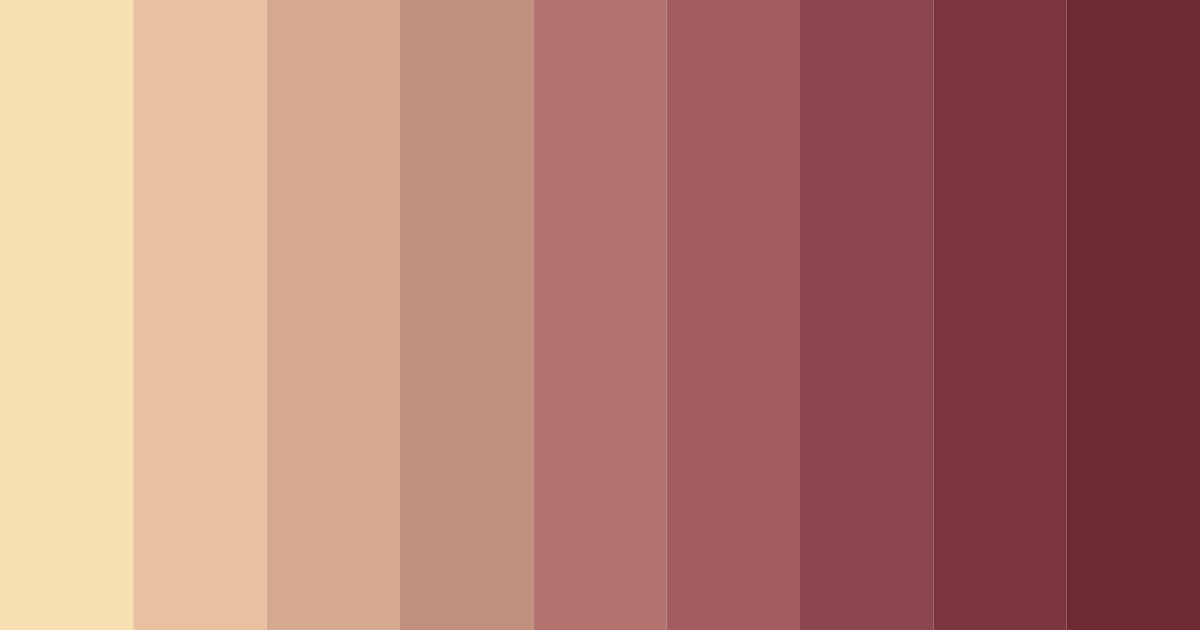 Download desert rose color palette PNG image (landscape)