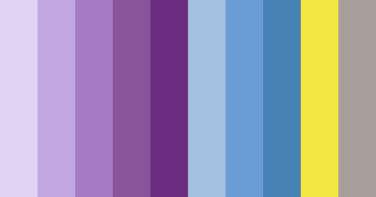 Download whimsical twilight color palette PNG image (landscape)