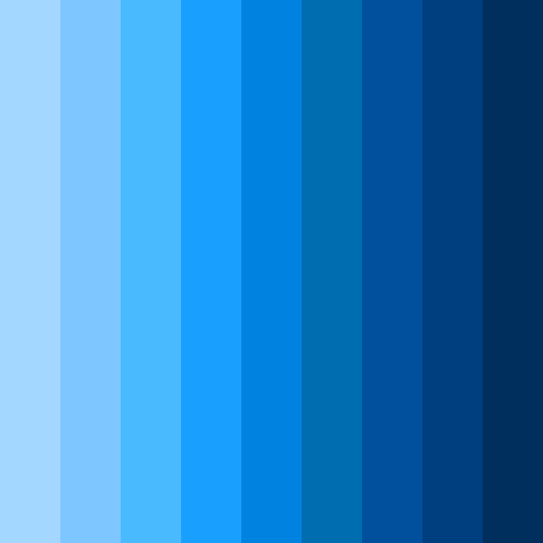 Download electric azure dreamscape color palette PNG image (square)