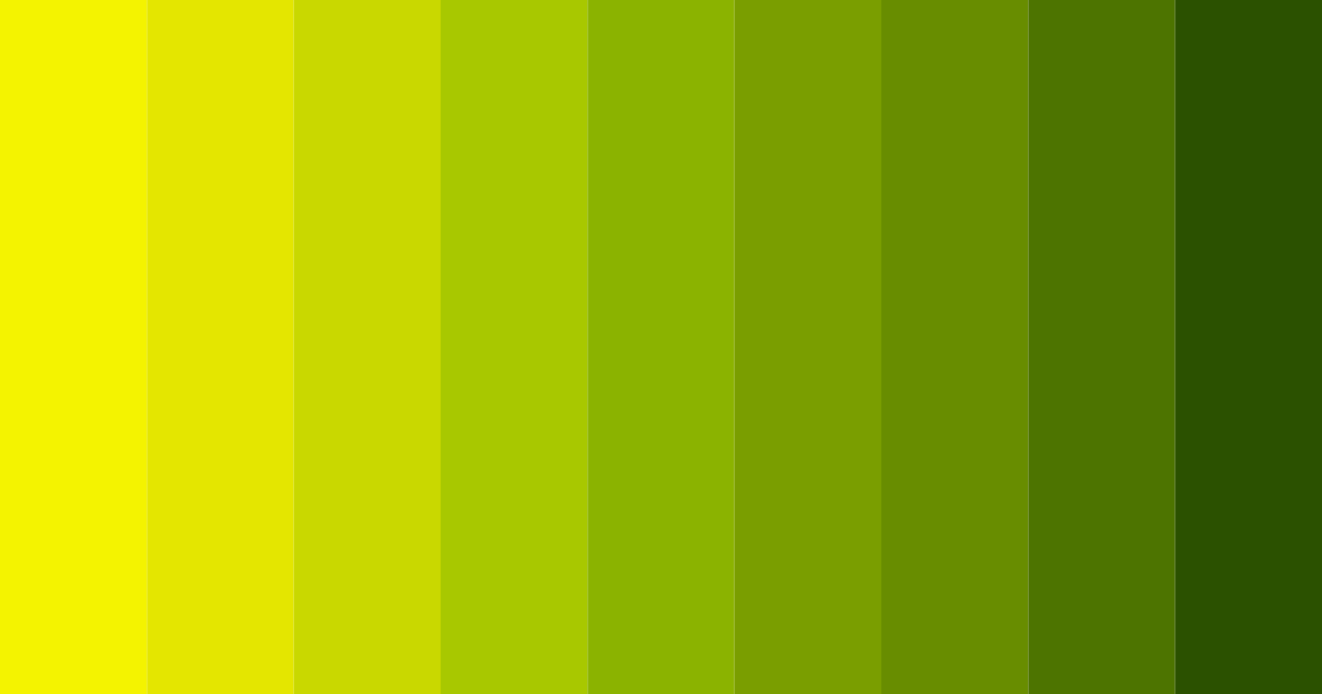 Download luminous lime burst color palette PNG image (landscape)