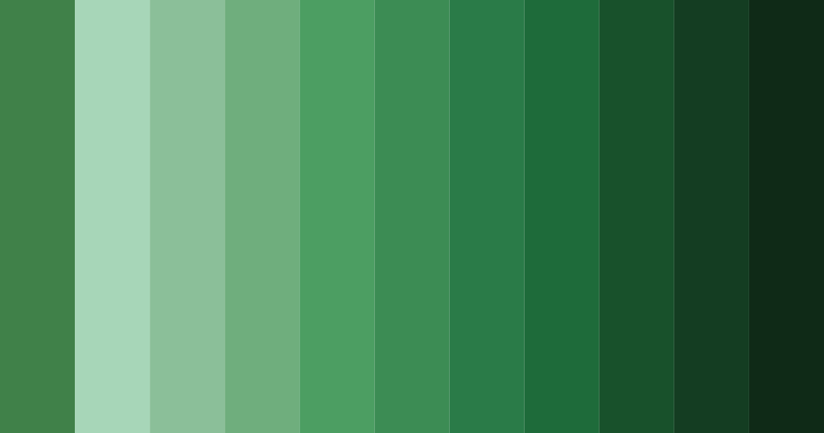 Download green oasis color palette PNG image (landscape)