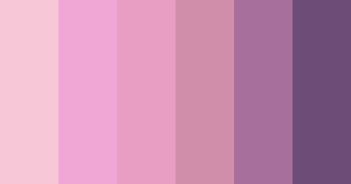 Download cotton candy dreams color palette PNG image (landscape)