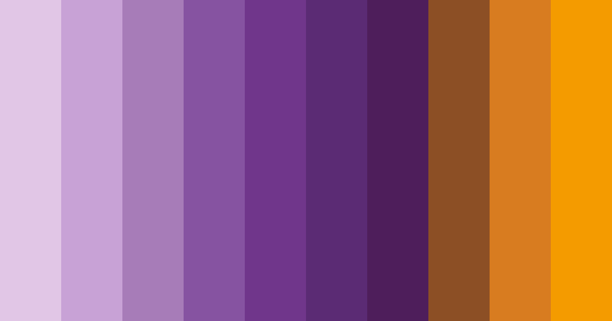 Download twilight ember color palette PNG image (landscape)
