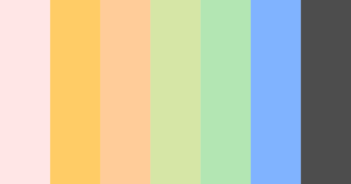 Download sunset garden color palette PNG image (landscape)