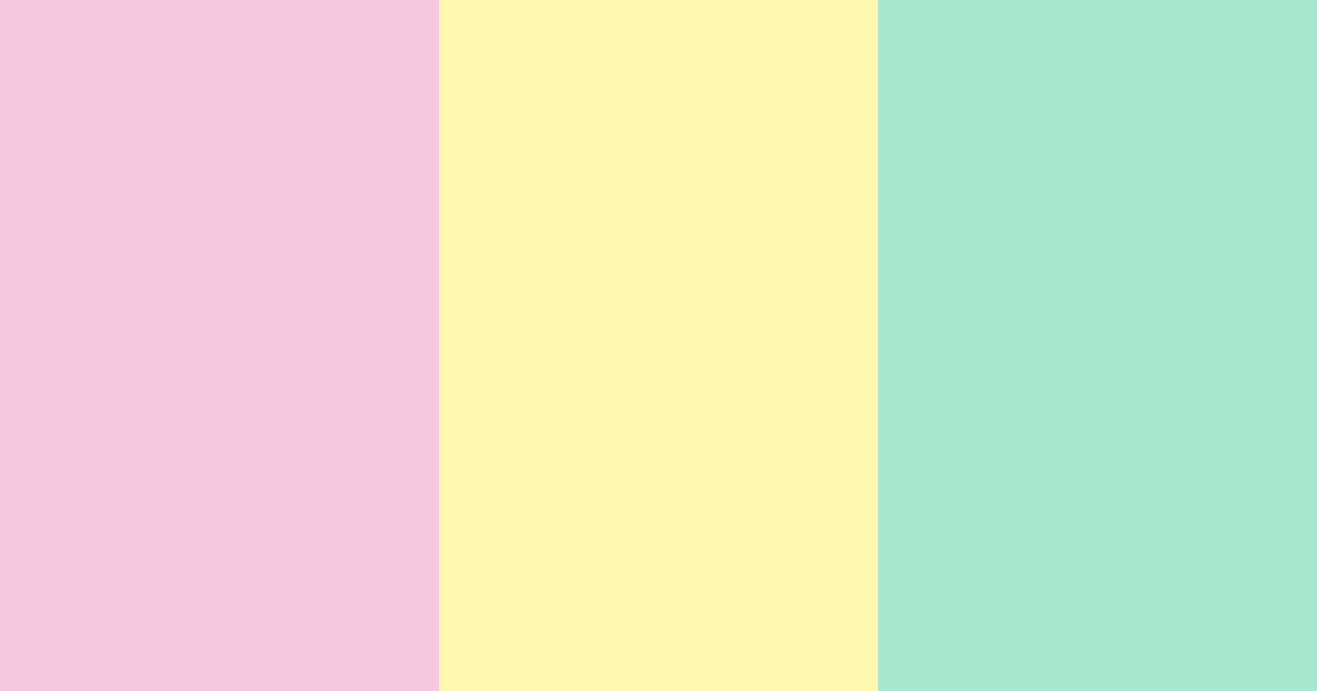 Download cotton candy meadow color palette PNG image (landscape)