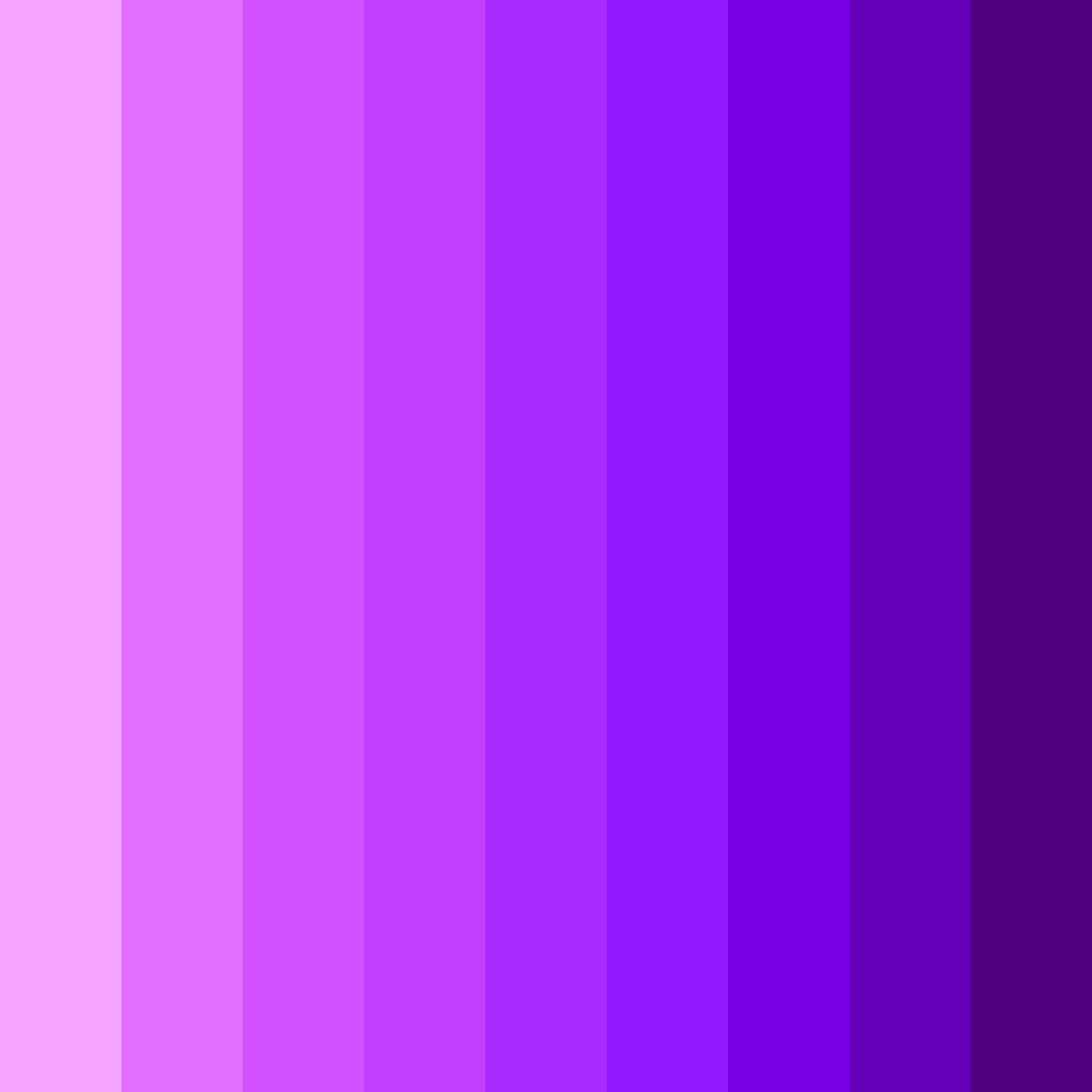 Download electric orchid dream color palette PNG image (square)