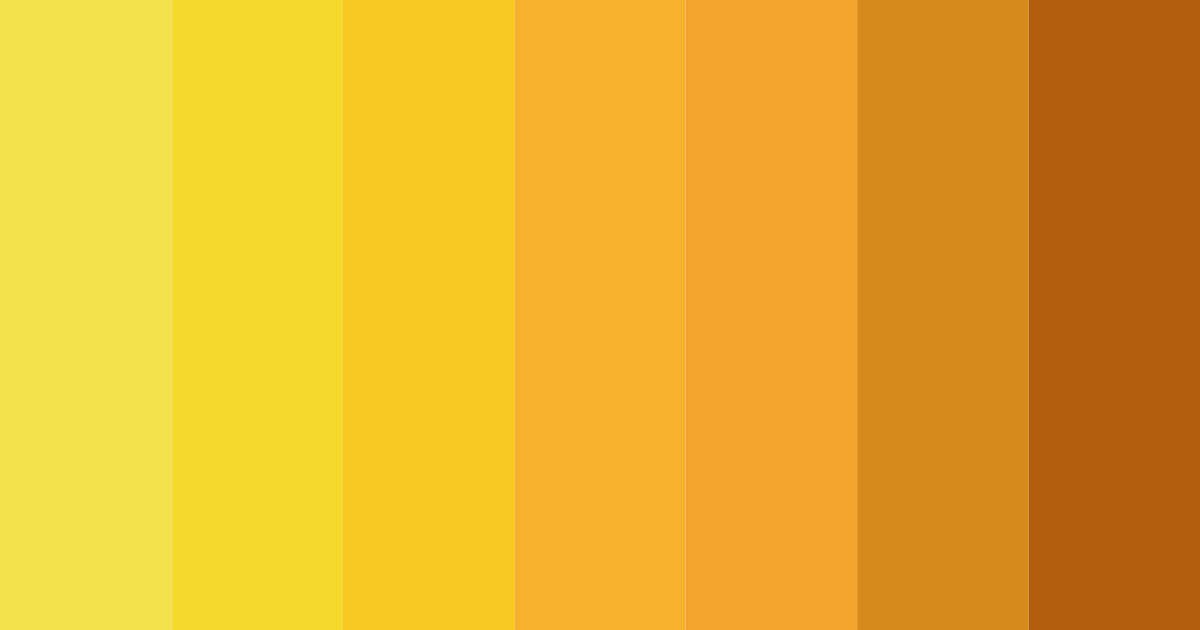 Download golden fields of rape blossoms color palette PNG image (landscape)