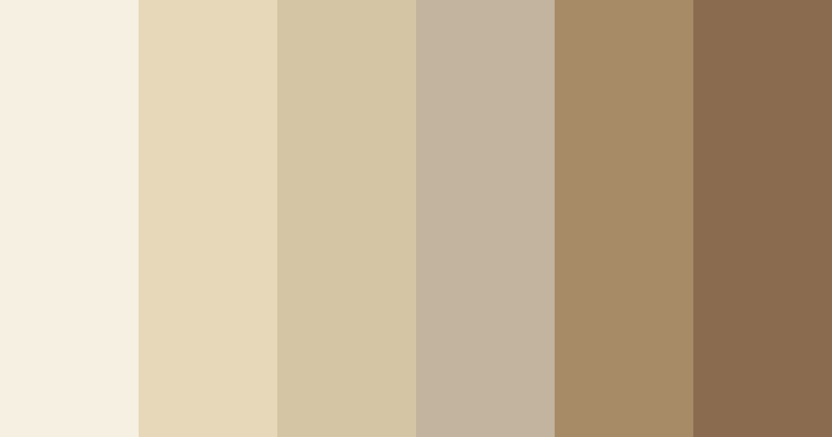 Download sandy whisper color palette PNG image (landscape)