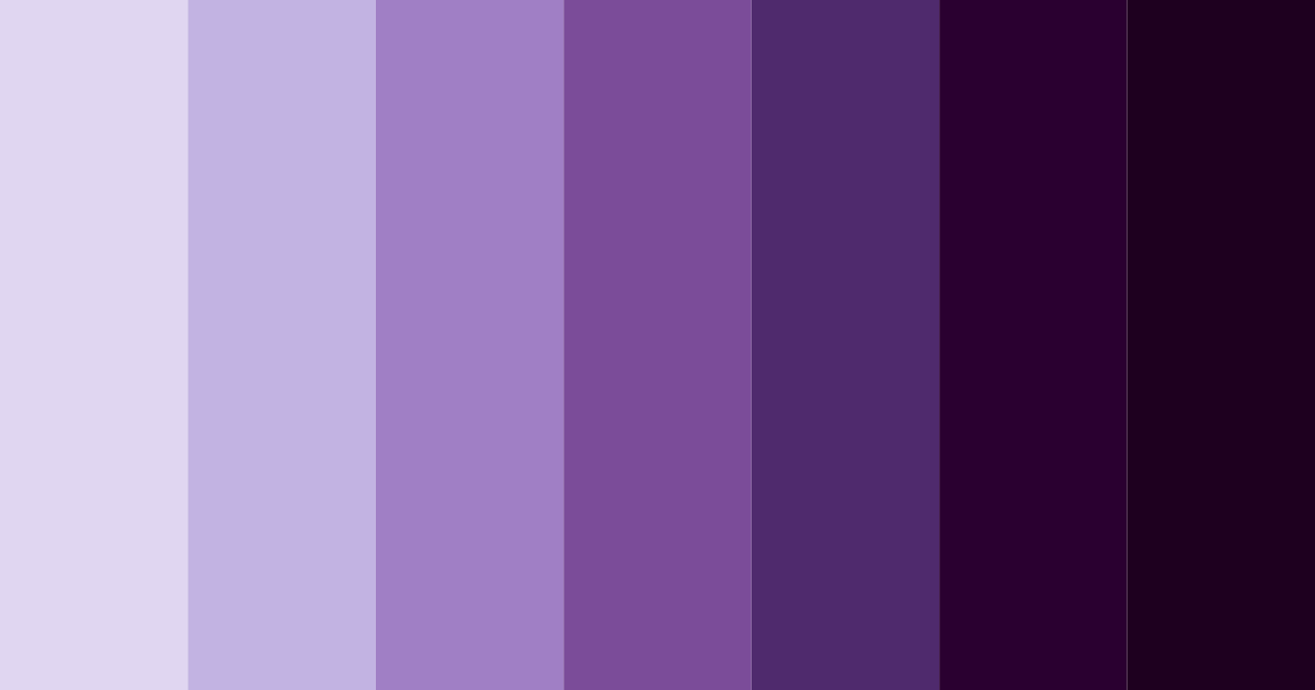 Download enchanted twilight color palette PNG image (landscape)