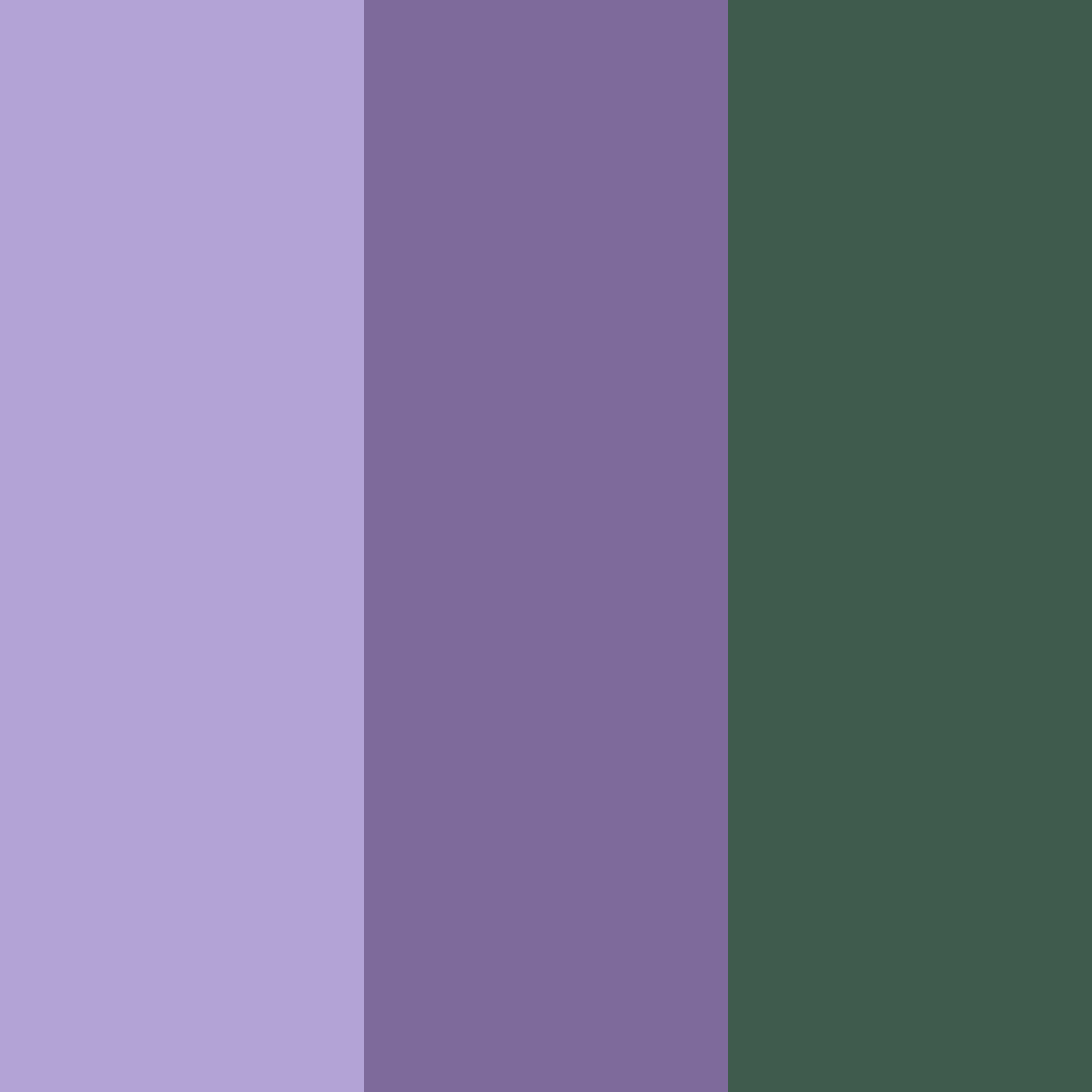 Download shades of purple and green color palette PNG image (square)